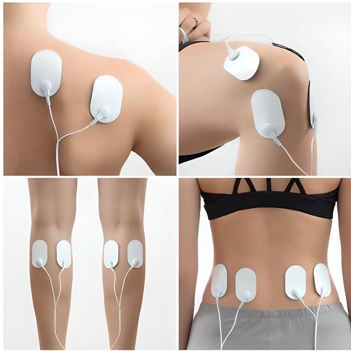 Activité-Électrostimulateur TENS pour le corps soulage la douleur soins kinésithérapie + massage 413