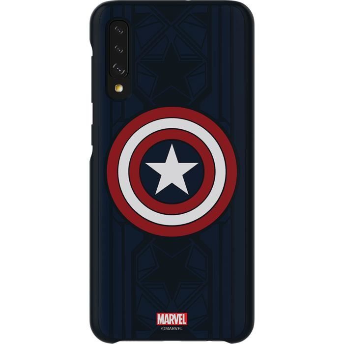 SAMSUNG GP FGA505HIBLW Coque Avengers Captain America G A50 - vue 2