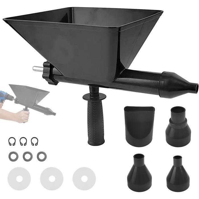 Pistolet thermique avec 4 buses et 2 mode de températures, 1500W - LIVINGbasics