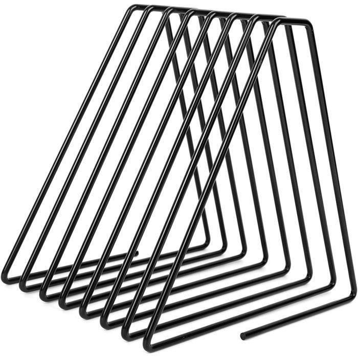 Support à Magazines & Livres En Fil Métallique – Design Élégant Or Rose Pour Bureau Ou Salon - 4