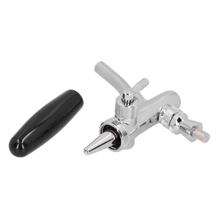 Serrure de Robinet de Bière en Acier Inoxydable, Anti-fuite, avec 2 Clés, pour équipement de Fût de Brassage à Domicile