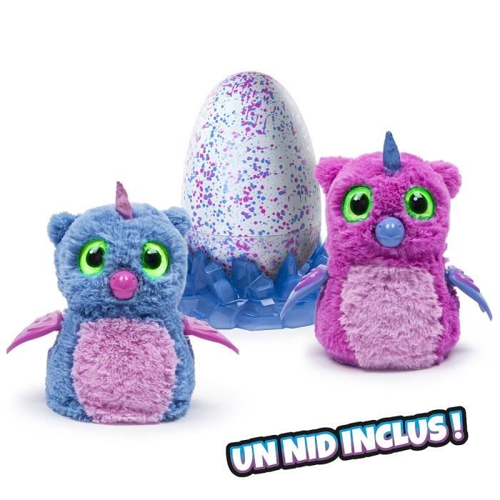 hatchimals peluche interactive