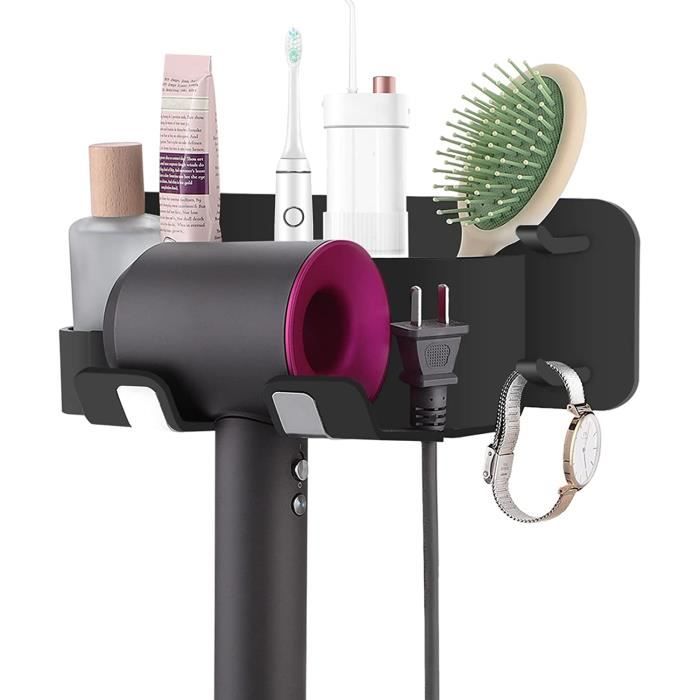 Support De Sèche-cheveux Sans Perçage, Mural, Support De Sèche-cheveux, Support De