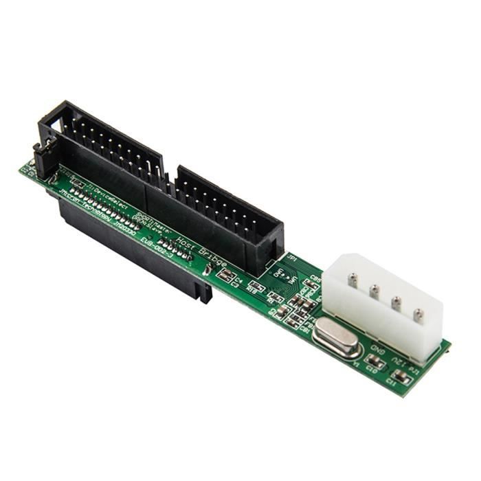 Adaptateur Convertisseur IDE 40 pin PATA vers SATA pour DD/SSD 2.5\