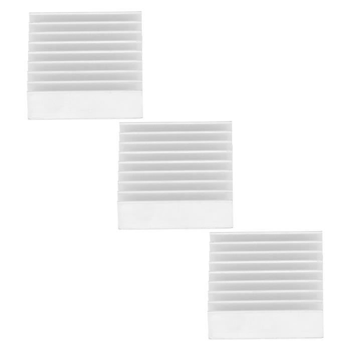 10 pièces 8.8*8.8*5mm dissipateur thermique en aluminium 10 pièces 8.8*8.8*5mm dissipateur thermique en aluminium