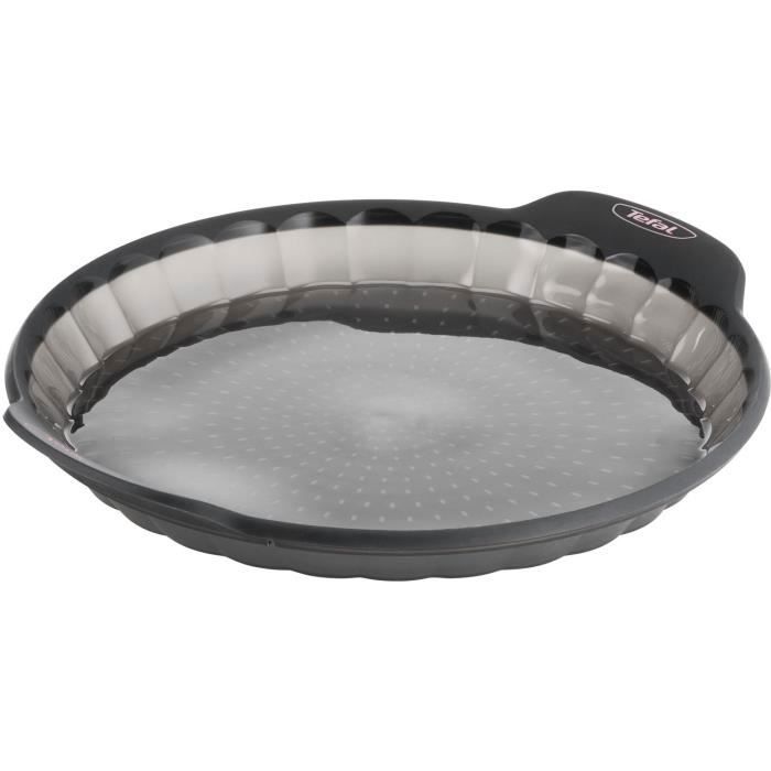 Tefal Moule A Tarte Crispybake Silicone 28 Cm Cdiscount Maison