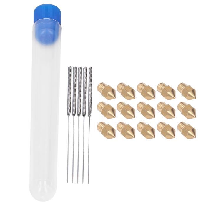 Kit De Nettoyage Buses Imprimante 3D - 80 Aiguilles En Acier Inoxydable 0.4mm - Sans Démontage