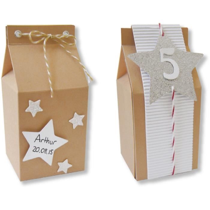 D I Y With Toga 6 Boites A Lait Kraft Cdiscount Beaux Arts Et Loisirs Creatifs D I Y With Toga 6 Boites A Lait Kraft Cdiscount Beaux Arts Et Loisirs Creatifs