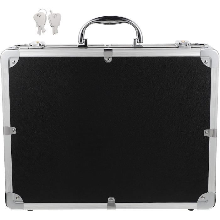 Mallette de rangement en aluminium 32x23x15,5cm boîte à outils Alubox