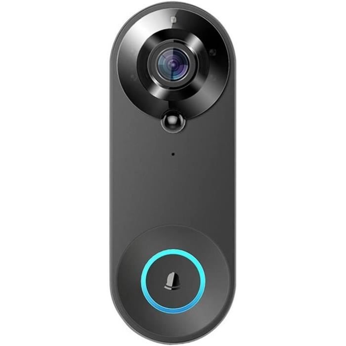Sonnette caméra WiFi - Portier vidéo sans fils - Hd Protech