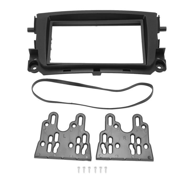 Façade D'autoradio Pour Mercedes-Benz Classe A W169 Et Classe B W245 (2004-2011) - En ABS Noir, Installation Directe Et Simple - 12