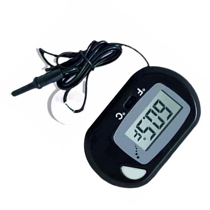 Thermomètre Numérique Pour Eau Et Biberon – Sonde Inox, Lecture Instantanée, Plage -50°C à 300°C – Idéal Cuisine Et Préparation Des Repas