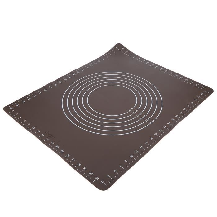 Tapis De Cuisson En Silicone Alimentaire - 40x28,5 Cm - Résistant à 230°C, Antiadhésif, Sans BPA - Pour Four, Micro-ondes, Réduction De Calories