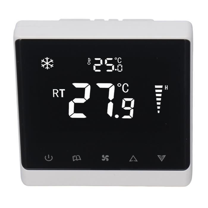 YOSOO Panneau de thermostat intelligent Thermostat de ventilateur de