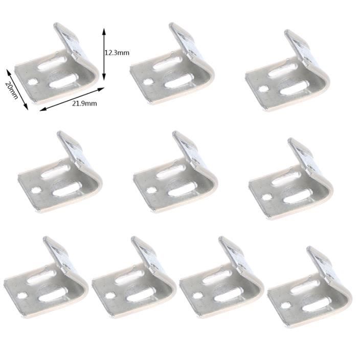 AJW-Martvar Lot de 120 pinces à linge en bois de pin stable avec