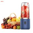 couleur Bleu Num1 Mini mélangeur de fruits électrique portable , tasse de jus de fruits aste par USB, mélange-1
