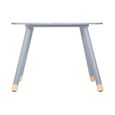 Table pour enfant en bois Ø60cm - ATMOSPHERA - Douceur gris - Mixte - 3 ans-1
