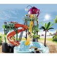 PLAYMOBIL - 70609 - Parc aquatique avec toboggans - Disney Princesses - Mixte - 132 pièces-1