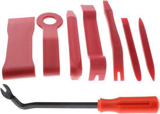 Kit Professionnel D'outils De Démontage Auto Sound Way - 27 Pièces En Nylon POM, Pour Autoradio, Panneaux, Etc.