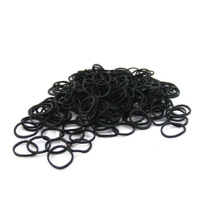 Acheter Mini élastiques caoutchouc lot de 240 noir pour EUR 2.40