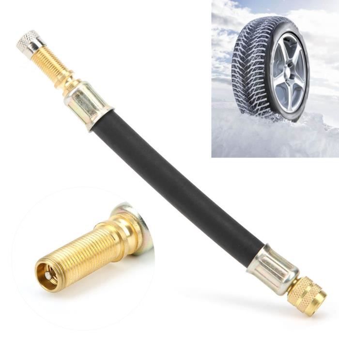 BLUESEABUY 4Pcs 8mm Embout Gonflage Pneu Voiture Adaptateur De Valve De Pneu De Voiture Raccord De Valve De Gonflage En Laiton Air Mandrin Pompe De Gonflage Pour Pneu De Voiture Ou Camion