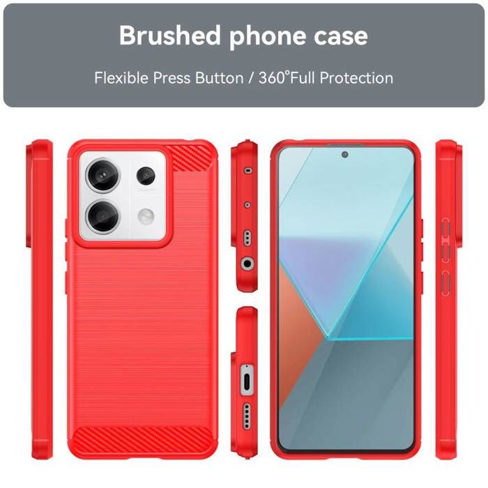 Coque Silicone Pour Xiaomi Redmi Note 13 Pro 5G / Poco X6 5G - Neuf En Emballage, Marque Htdmobiles, Protection Gel