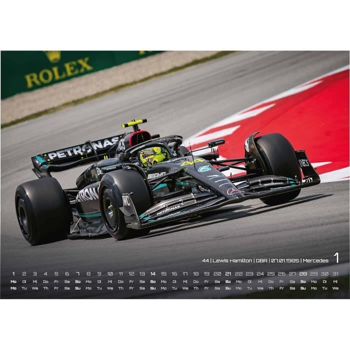 Formule 1 : Grands Prix, calendrier, classement, pilotes