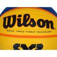 Ballon de basket 3 par 3  replica taille 6 - Wilson UNI Jaune-2