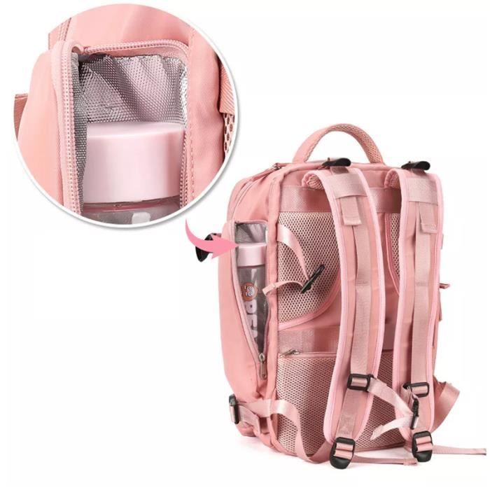 Sac à Dos Ordinateur Portable 17 Pouces Femme Cartable Etudiant