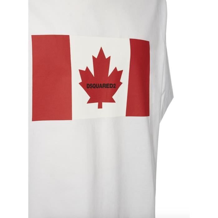 dsquared2 canada flag t shirt