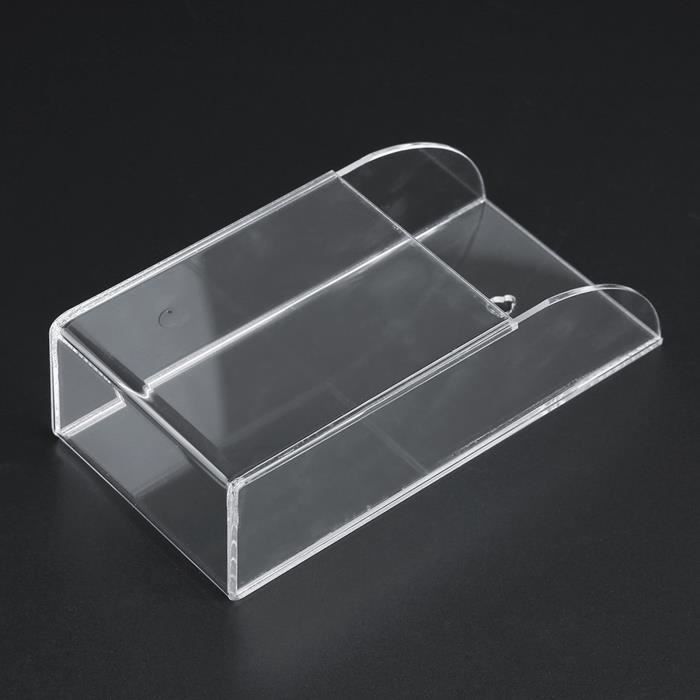 Boîte De Rangement Et Présentation En Acrylique Transparent 41x41x20,5 Cm - Vitrine Objets De Collection Vitrine 41x41x20.5
