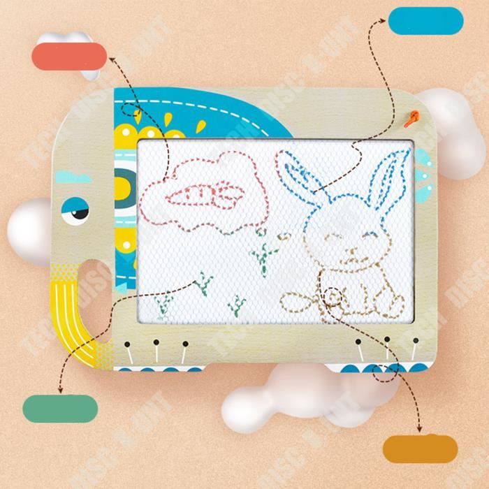 4 Pièces Stylet Magnétique Pour Tablette Magnétique Enfant - Stylo Aimanté Dessin Pour Planche à Dessin Magnétique - Accessoire De Remplacement