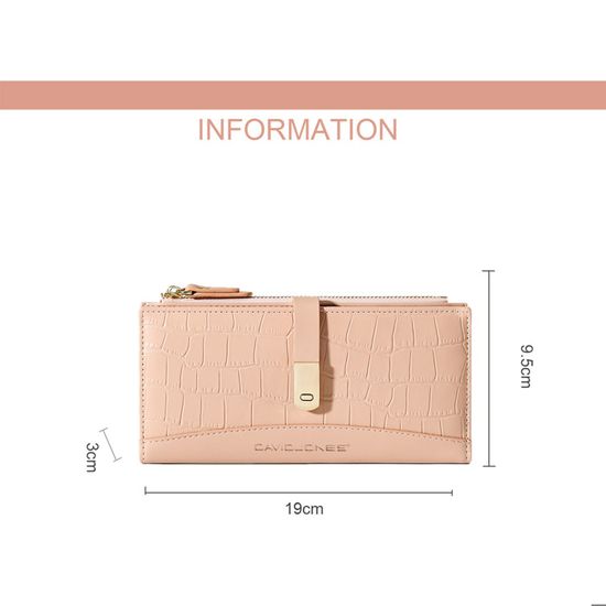 Portefeuille Vintage DAVID JONES En PVC - Marron - Occasion En Parfait état
