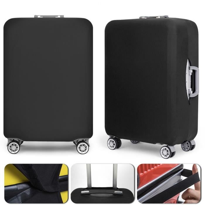 Housse de protection pour valise taille M noire