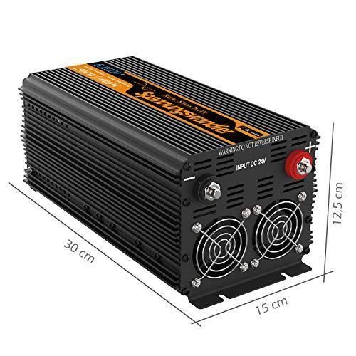 Green Cell® 300W/600W Convertisseur De Tension DC 24V AC 230V Onduleur Power Inverter - Green Cell