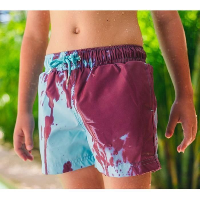 Maillot De Bain Long Arcweg Short De Bain Homme Longue Taille - Séchage Rapide - Poches Zippées - 92% Polyester 8% Spandex Vêtement Bain Séchage Rapide