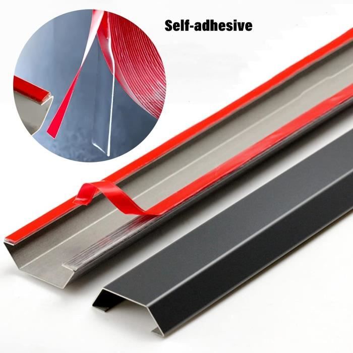 Cache Câble Sol 1m PVC - Goulotte Auto-Adhésive Blanche Pour Câbles TV, Ethernet Et Alimentation