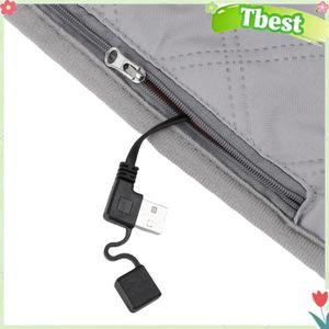 Coussin de siège chauffant Heatech, mousse viscoélastique et velours Coussin de siège chauffant Heatech, mousse viscoélastique et velours