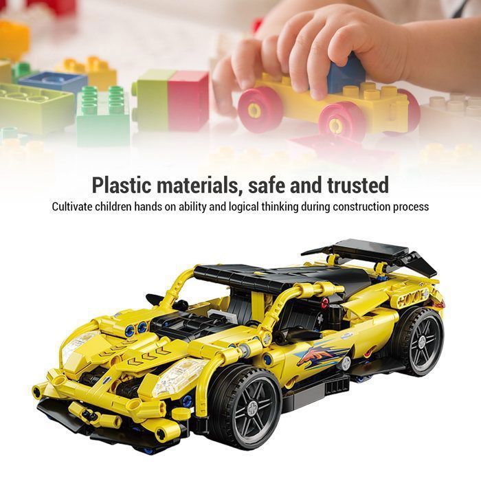 Blocs de Construction Voiture de Sport - Garosa - Jouet Voiture de ...