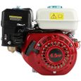 Moteur 4 temps 6.5HP Pull Type 168F OHV Petrol Engine Replacement - 35 x 32 x 26cm - Shipenophy-0
