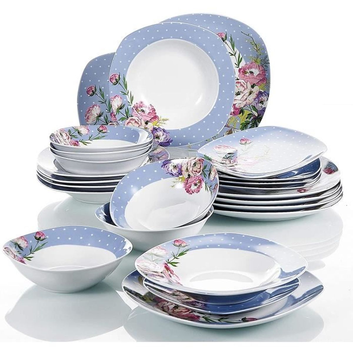 Service de table complet 12 promo personnes