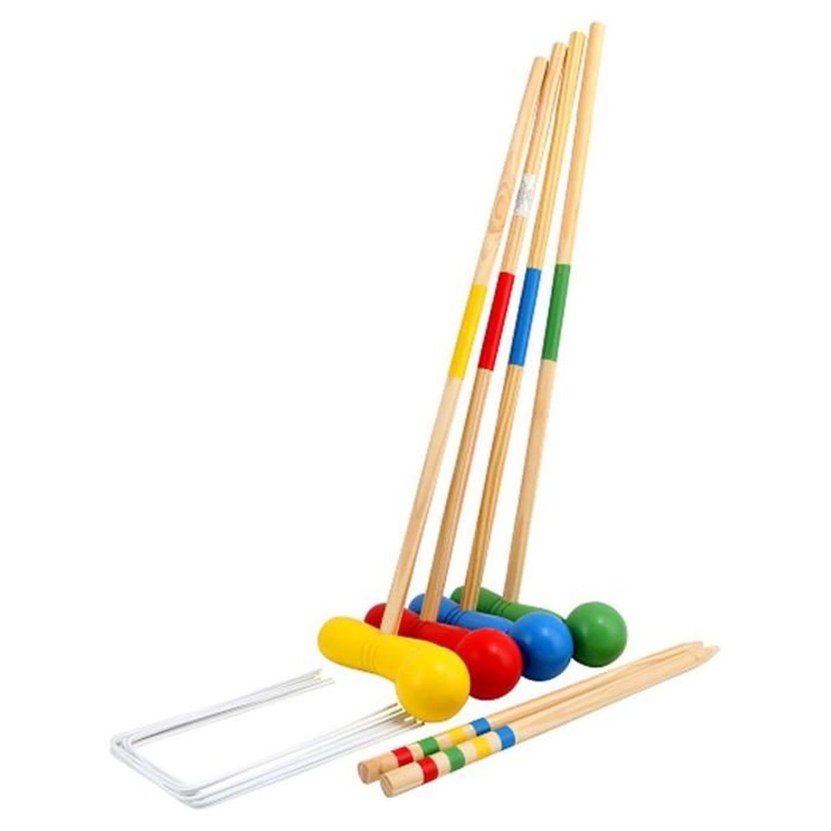 Jeu de croquet en bois Cdiscount Jeux Jouets