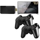 EMEBAY Console de Jeux Vidéo Rétro avec 64Go Carte Intégrée 10000+ Jeux, Super Console de Jeu sans Fil USB Plug and Play TV Stick 2