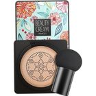 HOMYL Coussin D'air Aux Champignons Bb Crème Couverture Hydratante Apprêt De Maquillage Fond De Teint Longue Durée, Couleur naturelle
