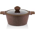 JUST PERFECTO HOUSEHOLD APPLIANCES Casserole - JUST PERFECTO - JL-33 - 24 cm - Anti-adhésif - Tous feux dont induction