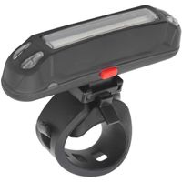 Feu arrière de vélo, Noir GUB Bike Safety Feu arrière Tricolore Feu arrière Rechargeable USB Feu arrière LED d'avertissement pour