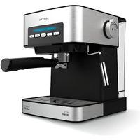 Cecotec Machine à café Espresso Power Espresso Professionale. 20 bars de Pression, Manomètre, 1.5L, Bras Double Sortie, Buse vapeur,