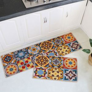 60cm Chefs Levoberg Tapis De Cuisine Antiderapant Tapis Cuisine Devant Evier Absorbant Decoratif Lavable En Machine 40 Bazis Az