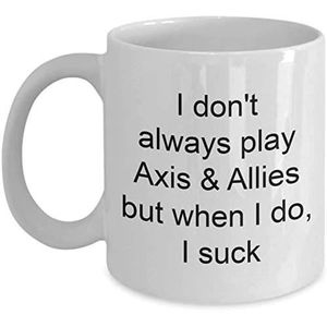 BOL Tasse à café Axis & Allies Funny Mugs (11 oz. Blan