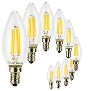 Ampoule LED E14 Blanc Chaud Bougie, 6W, 3000K, 510 Lumens, Équivalent  Ampoule Halogène 40W, Ampoule E14 LED, Ampoule LEDS, E14 A639 - Cdiscount  Maison